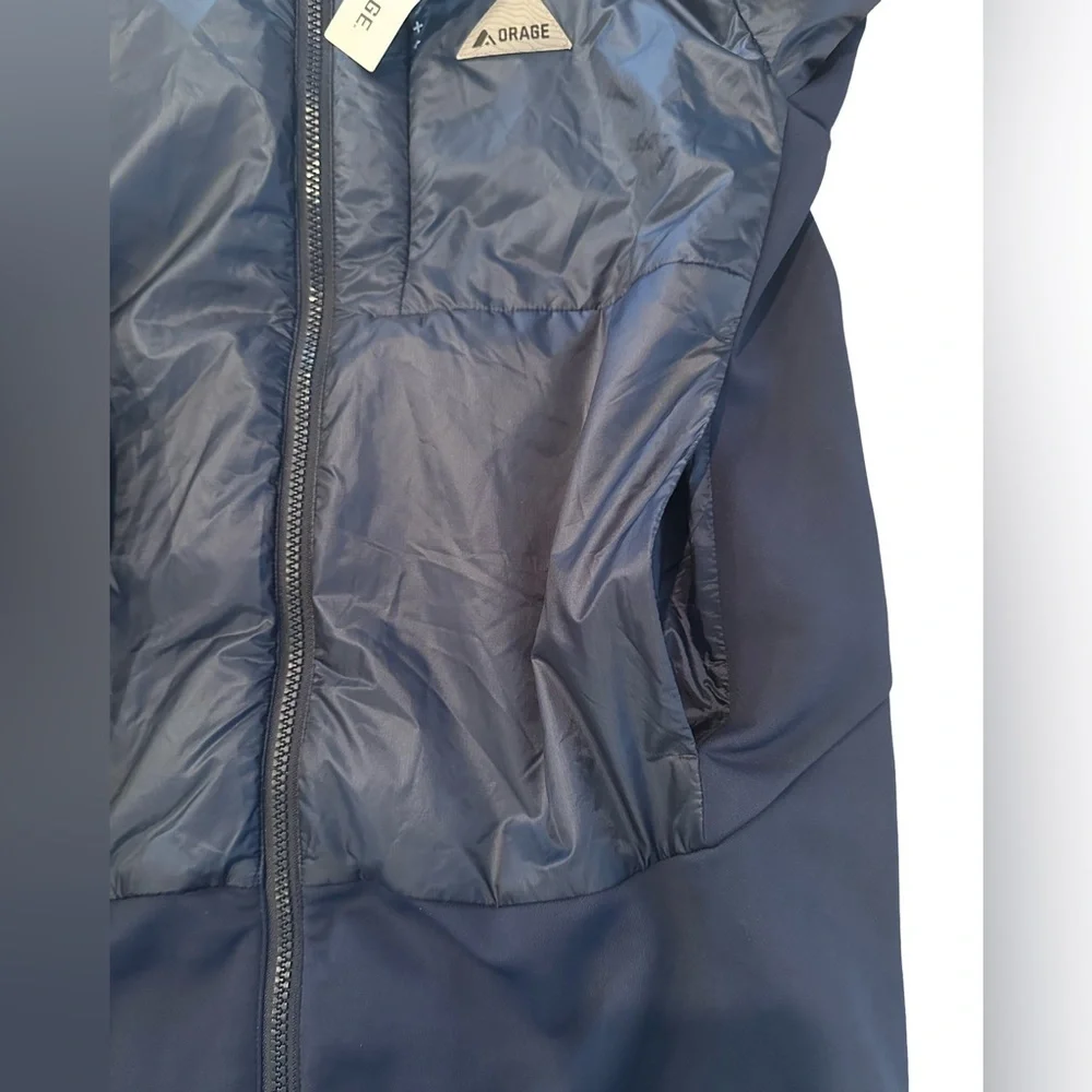 Orage NWT Lyell Light Hybrid Layering Jacket Men’s Navy Size M